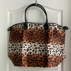 2/$5 Animal print Fold Up Tote